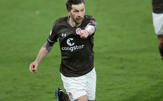 Burgstaller brachte St. Pauli früh in Führung
