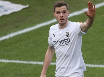 Röseler erzielte die Führung für Sandhausen Röseler erzielte die Führung für Sandhausen