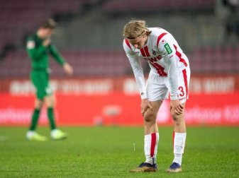 Kölns Sebastian Bornauw fehlte zuletzt aufgrund von Problemen am Rücken. Foto: Marius Becker/dpa Kölns Sebastian Bornauw fehlte zuletzt aufgrund von Problemen am Rücken. Foto: Marius Becker/dpa
