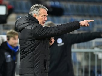 Trainer Uwe Neuhaus freut sich auf Neuzugang Michel Vlap Trainer Uwe Neuhaus freut sich auf Neuzugang Michel Vlap
