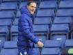 Identifikationsfarbe blau: Thomas Tuchel, Trainer beim FC Chelsea. Foto: Justin Tallis/Pool AFP/AP/dpa