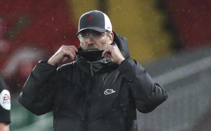 Hängt mit dem FC Liverpool derzeit etwas durch: Trainer Jürgen Klopp. Foto: Clive Brunskill/Pool Getty/AP/dpa
