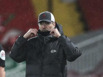 Hängt mit dem FC Liverpool derzeit etwas durch: Trainer Jürgen Klopp. Foto: Clive Brunskill/Pool Getty/AP/dpa Hängt mit dem FC Liverpool derzeit etwas durch: Trainer Jürgen Klopp. Foto: Clive Brunskill/Pool Getty/AP/dpa