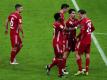 Nach dem Bundesligaspiel am Freitag in Berlin geht es für die Bayern direkt in den Flieger zur Club-WM. Foto: Guenter Schiffmann/AFP Pool/dpa