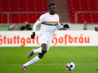 Stuttgarts Silas Wamangituka ist einer der Senkrechtstarter der Liga. Foto: Sebastian Gollnow/dpa Stuttgarts Silas Wamangituka ist einer der Senkrechtstarter der Liga. Foto: Sebastian Gollnow/dpa