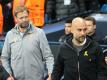 Pep Guardiola übt Kritik an Trainerkollege Jürgen Klopp