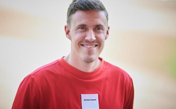 Vertreibt sich die Zeit gerne auf Clubhouse: Union-Torjäger Max Kruse. Foto: Annette Riedl/dpa-Zentralbild/dpa