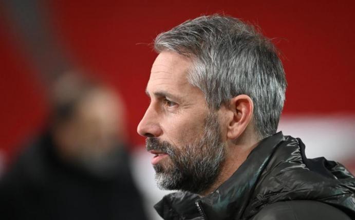 Lässt seine Zukunft weiter offen: Gladbach-Coach Marco Rose. Foto: Marijan Murat/dpa
