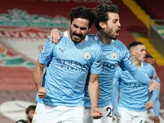 Ilkay Gündogan trifft doppelt gegen Liverpool Ilkay Gündogan trifft doppelt gegen Liverpool