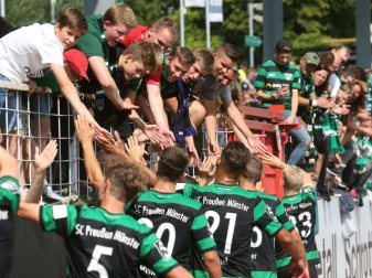 Fans von Preußen Münster werden ausgezeichnet Fans von Preußen Münster werden ausgezeichnet