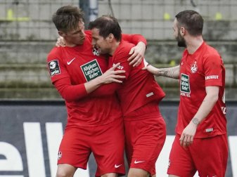 1. FC Kaiserslautern hatte in Mannheim gewonnen. Foto: Uwe Anspach/dpa 1. FC Kaiserslautern hatte in Mannheim gewonnen. Foto: Uwe Anspach/dpa