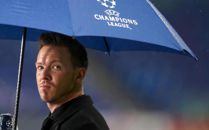 Sieht in der Verlegung des Heimspiels nach Budapest keinen gravierenden Nachteil: Leipzigs Trainer Julian Nagelsmann. Foto: Jan Woitas/dpa-Zentralbild/dpa