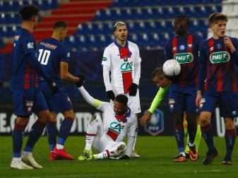 Neymar verletzte sich in Caen Neymar verletzte sich in Caen
