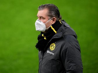 Ist gegen eine bevorzugte Impfung von Fußballern: Michael Zorc, Sportdirektor von Borussia Dortmund. Foto: Frederic Scheidemann/Getty Images Europe/Pool/dpa