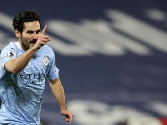 Ilkay Gündogan kann sich sein Karriereende bei Manchester City vorstellen. Foto: Nick Potts/Pool PA/dpa Ilkay Gündogan kann sich sein Karriereende bei Manchester City vorstellen. Foto: Nick Potts/Pool PA/dpa