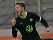 Mit dem VfL Wolfsburg auf Kurs Champions League: Wout Weghorst. Foto: Peter Kneffel/dpa