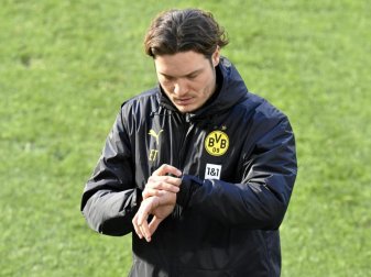 Soll mit Borussia Dortmund den Turnaround schaffen: Cheftrainer Edin Terzic. Foto: Martin Meissner/AP/POOL/dpa