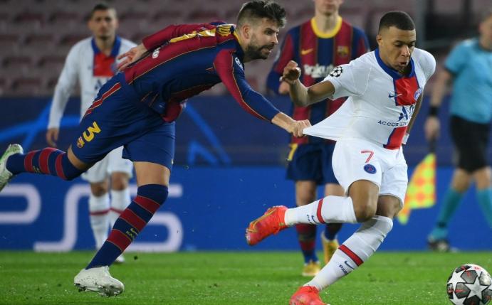 Der FC Barcelona unterliegt Paris St. Germain mit 1:4