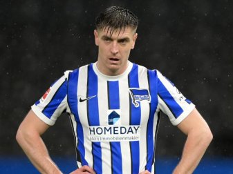 Krzysztof Piatek spielt seit einem Jahr für Hertha BSC. Foto: Soeren Stache/dpa-Zentralbild/ZB Krzysztof Piatek spielt seit einem Jahr für Hertha BSC. Foto: Soeren Stache/dpa-Zentralbild/ZB