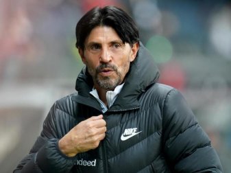 Bruno Hübner und Eintracht Frankfurt gehen am Saisonende getrennte Wege. Foto: Thomas Frey/dpa Bruno Hübner und Eintracht Frankfurt gehen am Saisonende getrennte Wege. Foto: Thomas Frey/dpa