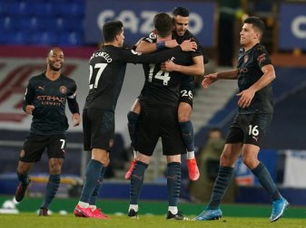 Manchester City feiert Auswärtssieg bei Everton Manchester City feiert Auswärtssieg bei Everton