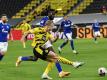 BVB-Torjäger Erling Haaland ist mit Dortmund im Revierderby auf Schalke gefordert. Foto: Martin Meissner/AP-Pool/dpa