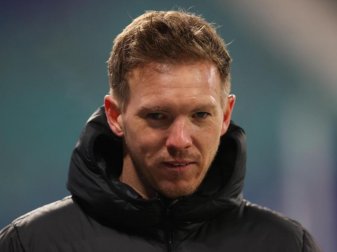 Leipzig-Trainer Nagelsmann hofft auf einen Patzer der Bayern gegen Frankfurt. Foto: Jan Woitas/dpa-Zentralbild/dpa Leipzig-Trainer Nagelsmann hofft auf einen Patzer der Bayern gegen Frankfurt. Foto: Jan Woitas/dpa-Zentralbild/dpa
