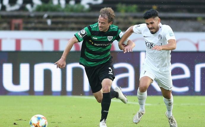 Hassan Amin schoss die Führung für Meppen