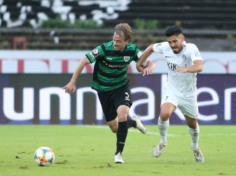 Hassan Amin schoss die Führung für Meppen Hassan Amin schoss die Führung für Meppen