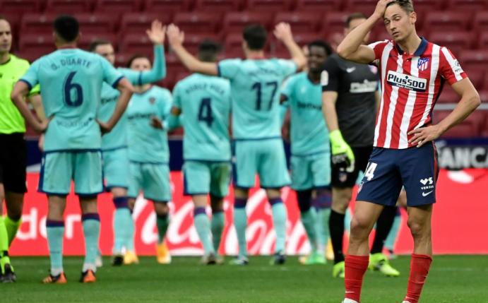 Atletico Madrid verliert mit 0:2 gegen UD Levante