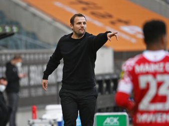 Die Mainzer haben auch dank Trainer Bo Svensson wieder neue Hoffnung im Kampf um den Klassenerhalt. Foto: Federico Gambarini/dpa-POOL/dpa Die Mainzer haben auch dank Trainer Bo Svensson wieder neue Hoffnung im Kampf um den Klassenerhalt. Foto: Federico Gambarini/dpa-POOL/dpa