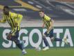 Fenerbahce Istanbul unterlag Göztepe Izmir mit 0:1 (0:1). Foto: Kenan Asyali/AP POOL/dpa