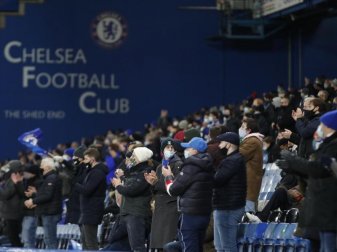 Die britische Regierung plant am letzten Saison-Spieltag der Premier League wieder Fans in die Stadien zu lassen. Foto: Matthew Childs/Reuters/Pool/AP/dpa Die britische Regierung plant am letzten Saison-Spieltag der Premier League wieder Fans in die Stadien zu lassen. Foto: Matthew Childs/Reuters/Pool/AP/dpa