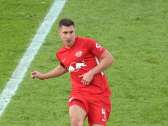 Hat mit RB Leipzig in der Bundesliga Gladbach vor der Brust: Willi Orban. Foto: Soeren Stache/dpa-Zentralbild/dpa Hat mit RB Leipzig in der Bundesliga Gladbach vor der Brust: Willi Orban. Foto: Soeren Stache/dpa-Zentralbild/dpa