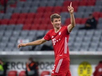 Überraschend schnell ist Thomas Müller nach seiner Coronavirus-Infektion beim FC Bayern zurück. Foto: Sven Hoppe/dpa Überraschend schnell ist Thomas Müller nach seiner Coronavirus-Infektion beim FC Bayern zurück. Foto: Sven Hoppe/dpa