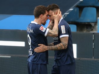 Der VfL Bochum steht mit 45 Punkten auf Rang eins Der VfL Bochum steht mit 45 Punkten auf Rang eins