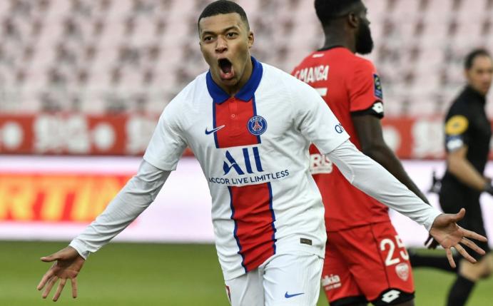 Kylian Mbappe trifft gegen Schlusslicht Dijon doppelt