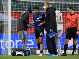 Droht länger auszufallen: Hertha-Profi Sami Khedira. Foto: Swen Pförtner/dpa Droht länger auszufallen: Hertha-Profi Sami Khedira. Foto: Swen Pförtner/dpa