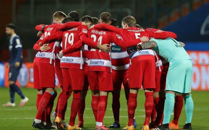 Jubel beim 1. FC Heidenheim