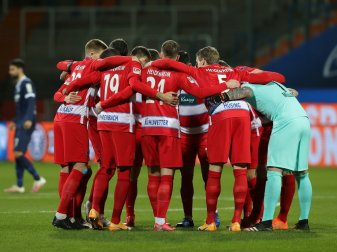 Jubel beim 1. FC Heidenheim Jubel beim 1. FC Heidenheim