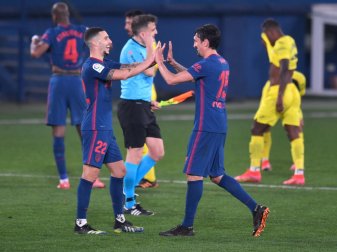 Atletico feierte einen Pflichtsieg Atletico feierte einen Pflichtsieg