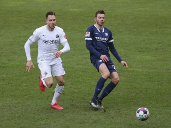 Patrick Schmidt (l.) wird Sandhausen länger fehlen Patrick Schmidt (l.) wird Sandhausen länger fehlen