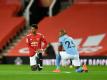 Rashford (l.) wurde Opfer rassistischer Beleidigungen