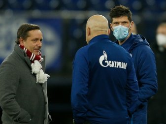 Heldt (l.) ist Gerüchten zufolge bei Schalke Kandidat Heldt (l.) ist Gerüchten zufolge bei Schalke Kandidat