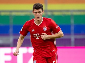 Benjamin Pavard nimmt nach seiner überstandenen Coronavirus-Infektionen seit Mittwoch wieder am Bayern-Training teil. Foto: Sven Hoppe/dpa