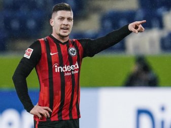 Luka Jovic schließt einen Verbleib bei Eintracht Frankfurt über das Saisonende hinaus nicht aus. Foto: Uwe Anspach/dpa Luka Jovic schließt einen Verbleib bei Eintracht Frankfurt über das Saisonende hinaus nicht aus. Foto: Uwe Anspach/dpa