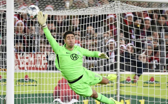 Nach langer Zeit muss Casteels einen Ball ins Tor lassen