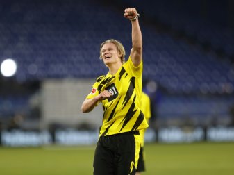 Erling Haaland schießt sein 100. Tor im 146. Spiel Erling Haaland schießt sein 100. Tor im 146. Spiel