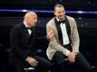 Ibrahimovic (r.) beweist Talent