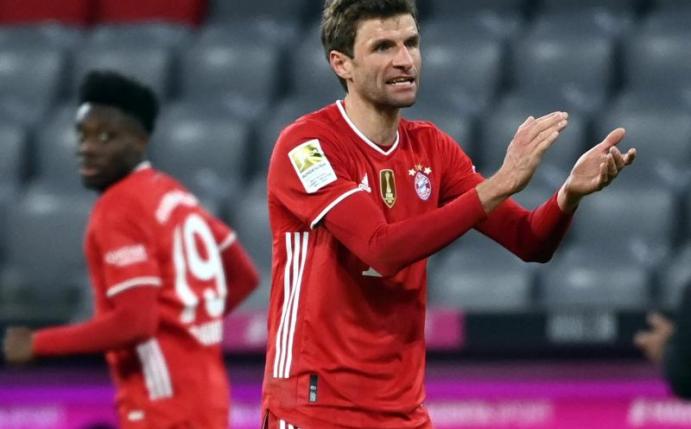 Thomas Müller steht einer Rückkehr in die deutsche Fußball-Nationalmannschaft aufgeschlossen gegenüber. Foto: Sven Hoppe/dpa-POOL/dpa